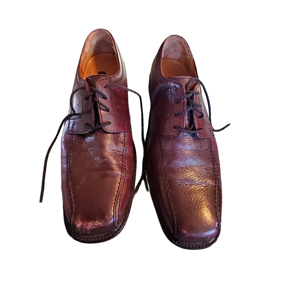 Bostonian Dark Brown Leather Oxfords